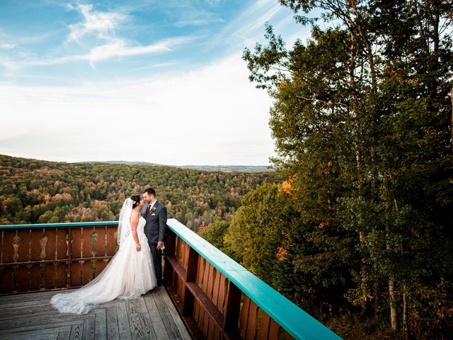 Chris and Ashley&apos;s Wedding in Ellicottville, New York 25