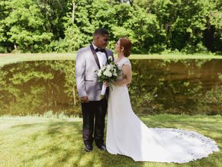 The wedding of Courtney and Marcus