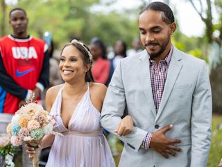The wedding of Monique and Teagan 1