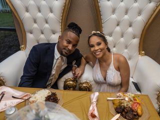 The wedding of Monique and Teagan