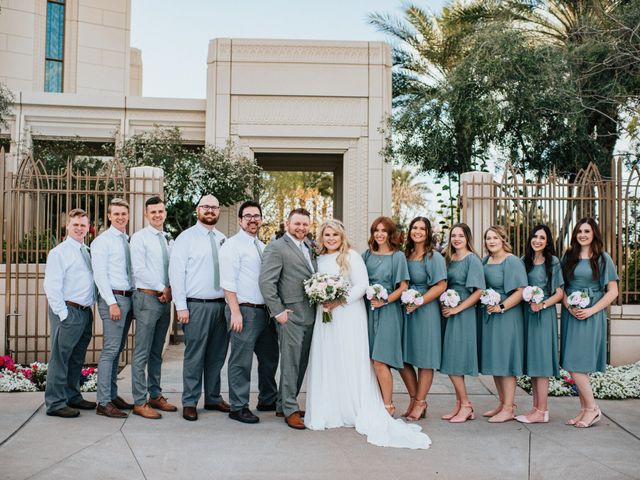 Tre and Steph&apos;s Wedding in Gilbert, Arizona 75