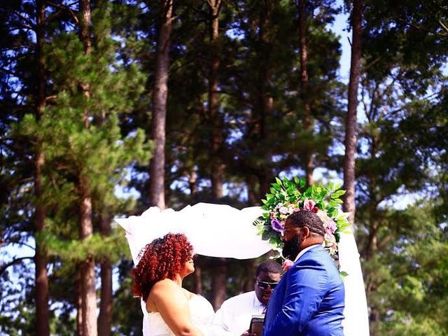 Jalani  and Taylor &apos;s Wedding in Sanford, North Carolina 17