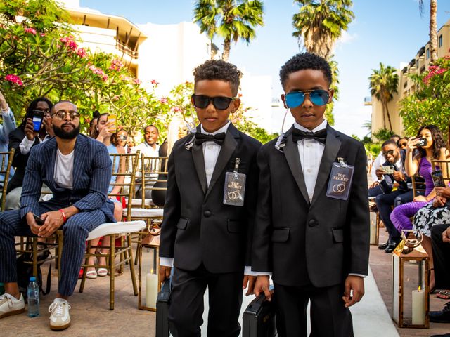 Malik and Breean&apos;s Wedding in Cancun, Mexico 11