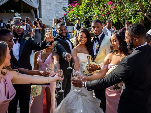 Malik and Breean&apos;s Wedding in Cancun, Mexico 19