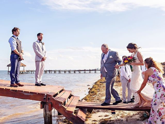 James and Christina&apos;s Wedding in Playa del Carmen, Mexico 30