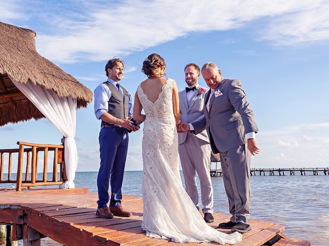 James and Christina&apos;s Wedding in Playa del Carmen, Mexico 31