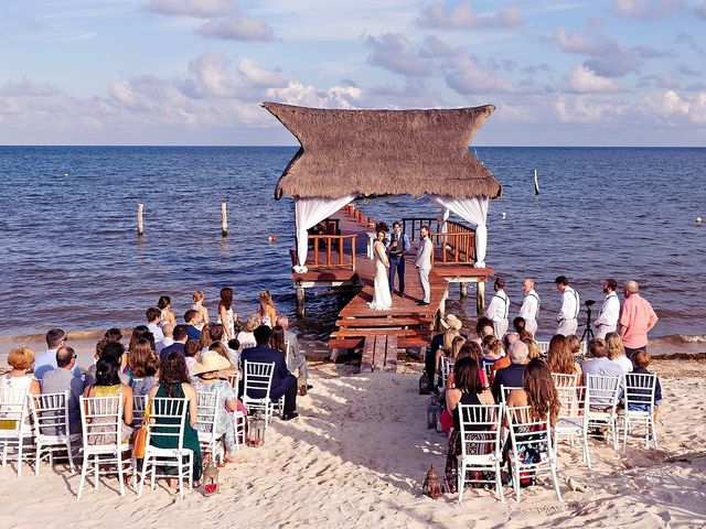 James and Christina&apos;s Wedding in Playa del Carmen, Mexico 34