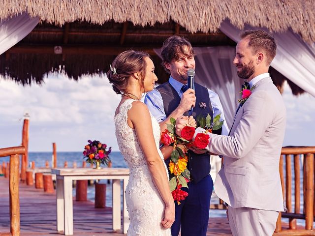 James and Christina&apos;s Wedding in Playa del Carmen, Mexico 40