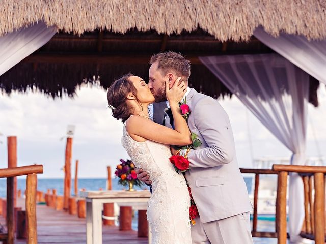 James and Christina&apos;s Wedding in Playa del Carmen, Mexico 45