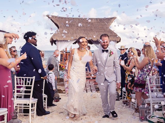 James and Christina&apos;s Wedding in Playa del Carmen, Mexico 47