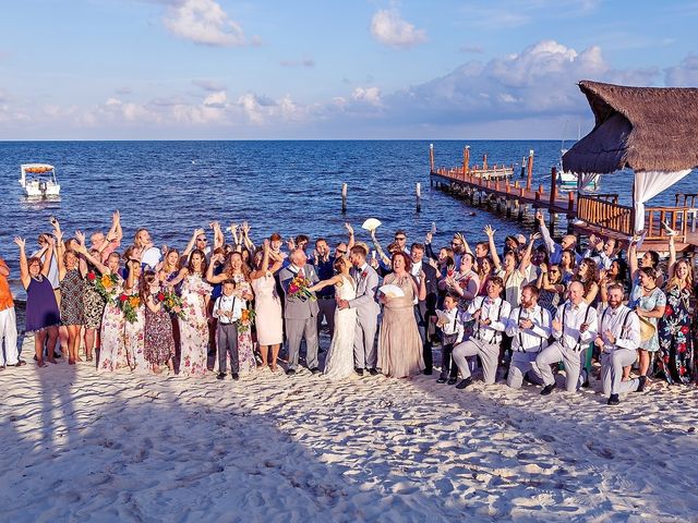 James and Christina&apos;s Wedding in Playa del Carmen, Mexico 53