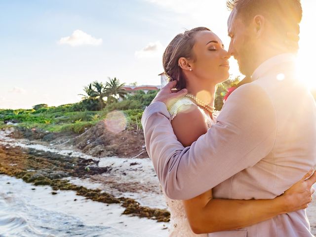 James and Christina&apos;s Wedding in Playa del Carmen, Mexico 60