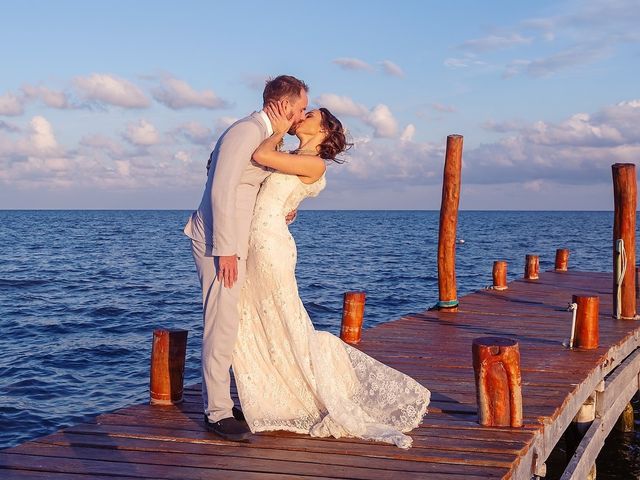 James and Christina&apos;s Wedding in Playa del Carmen, Mexico 68