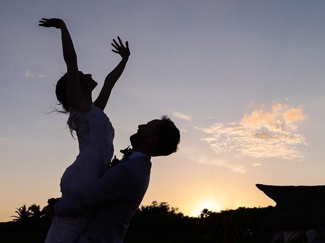 James and Christina&apos;s Wedding in Playa del Carmen, Mexico 72