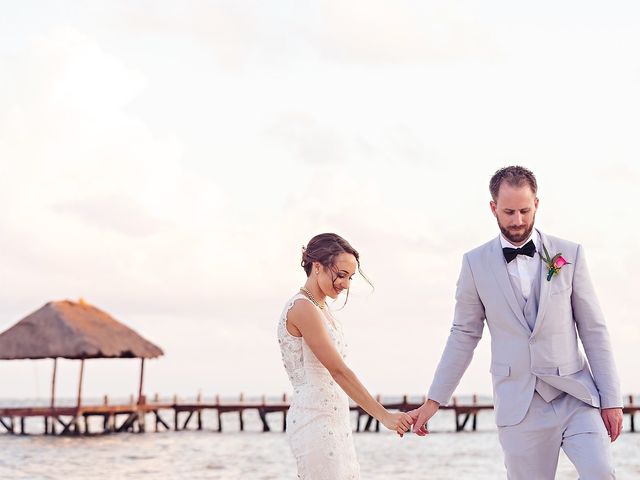 James and Christina&apos;s Wedding in Playa del Carmen, Mexico 73