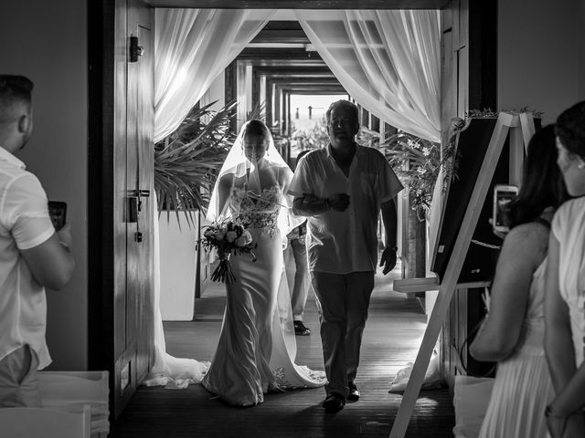 William and Sydney&apos;s Wedding in Cancun, Mexico 15