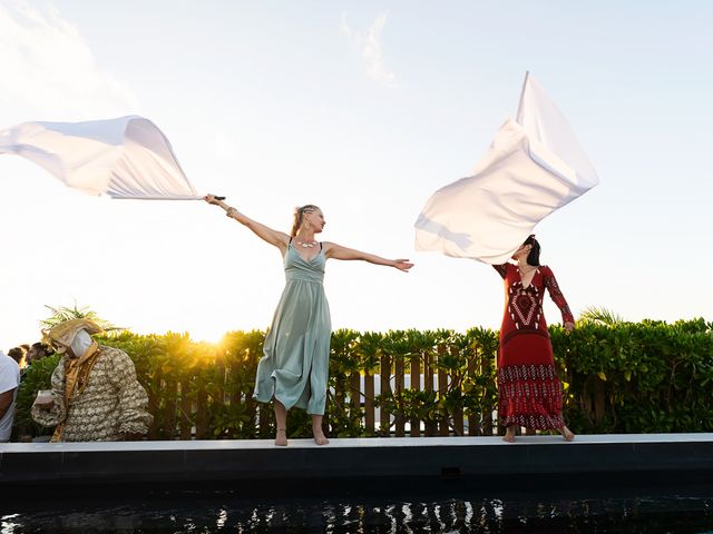 Clemence and Joaquín's Wedding in Tulum, Mexico 34