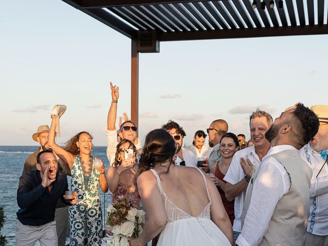 Clemence and Joaquín's Wedding in Tulum, Mexico 36