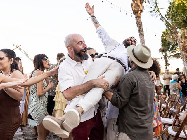 Clemence and Joaquín's Wedding in Tulum, Mexico 46