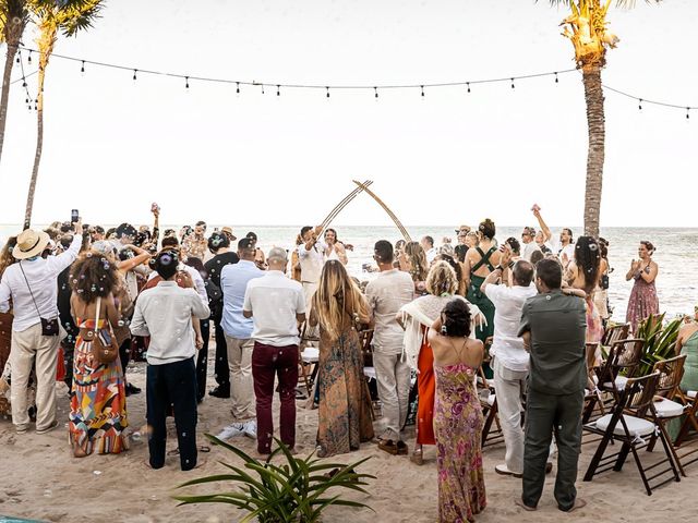 Clemence and Joaquín's Wedding in Tulum, Mexico 55