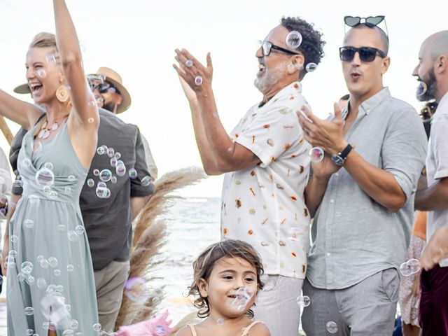 Clemence and Joaquín's Wedding in Tulum, Mexico 61