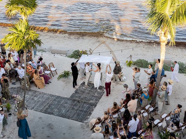 Clemence and Joaquín's Wedding in Tulum, Mexico 73