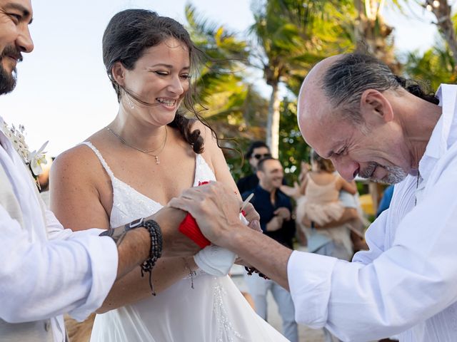 Clemence and Joaquín's Wedding in Tulum, Mexico 77