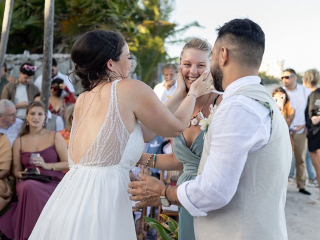 Clemence and Joaquín's Wedding in Tulum, Mexico 78