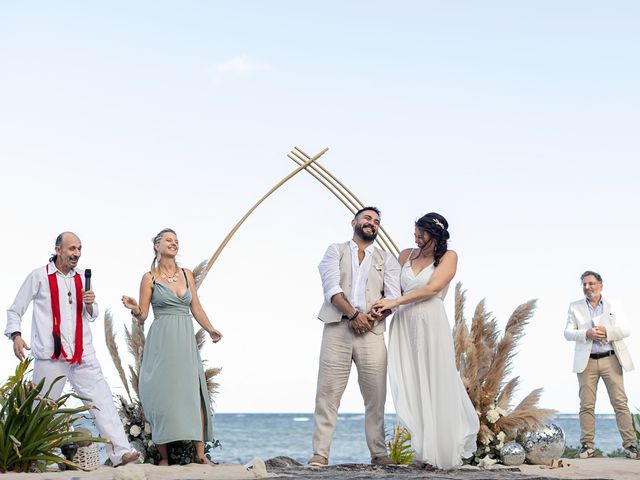 Clemence and Joaquín's Wedding in Tulum, Mexico 79