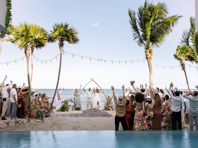 Clemence and Joaquín's Wedding in Tulum, Mexico 80