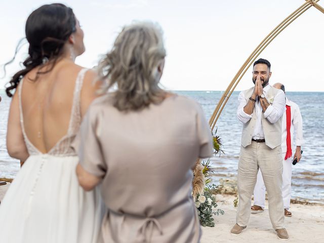 Clemence and Joaquín's Wedding in Tulum, Mexico 89