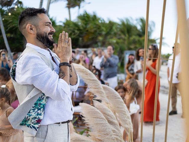 Clemence and Joaquín's Wedding in Tulum, Mexico 90