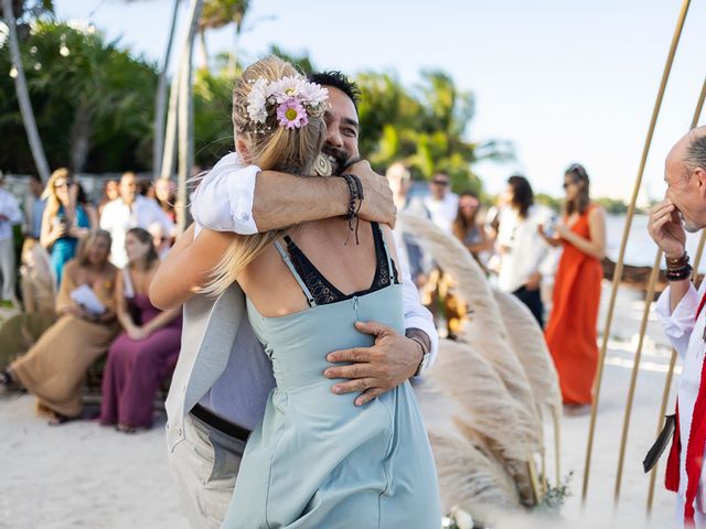 Clemence and Joaquín's Wedding in Tulum, Mexico 93