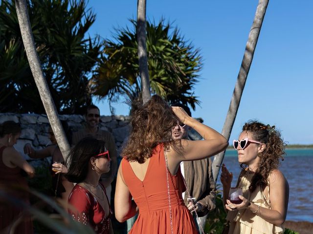 Clemence and Joaquín's Wedding in Tulum, Mexico 98