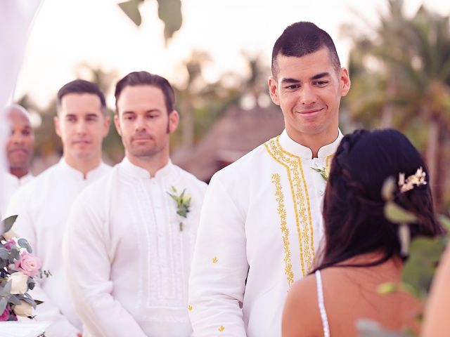 Sean and Robin&apos;s Wedding in Cancun, Mexico 55