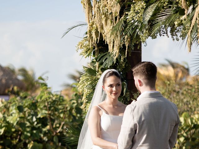 Ryan and Mariel's Wedding in Cancun, Mexico 45