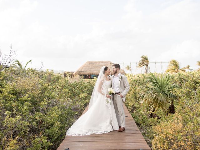 Ryan and Mariel's Wedding in Cancun, Mexico 61