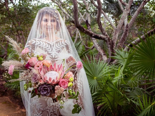 James and Priscilla&apos;s Wedding in Akumal, Mexico 23