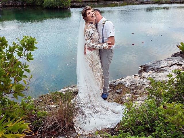 James and Priscilla&apos;s Wedding in Akumal, Mexico 64