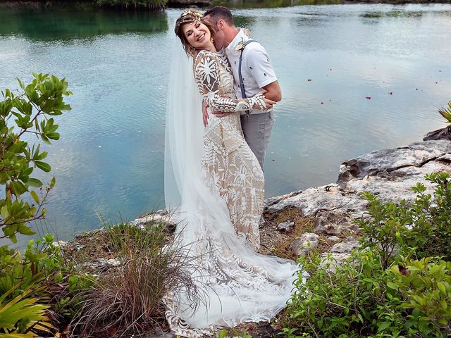 James and Priscilla&apos;s Wedding in Akumal, Mexico 65