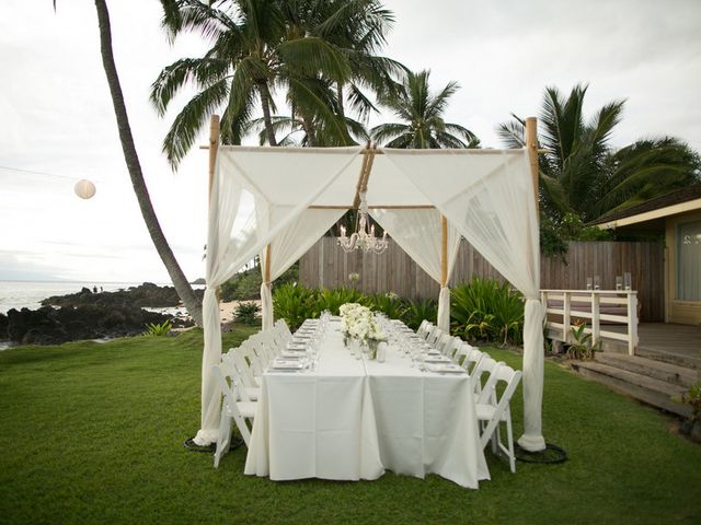 Kristina and Will&apos;s wedding in Hawaii 13