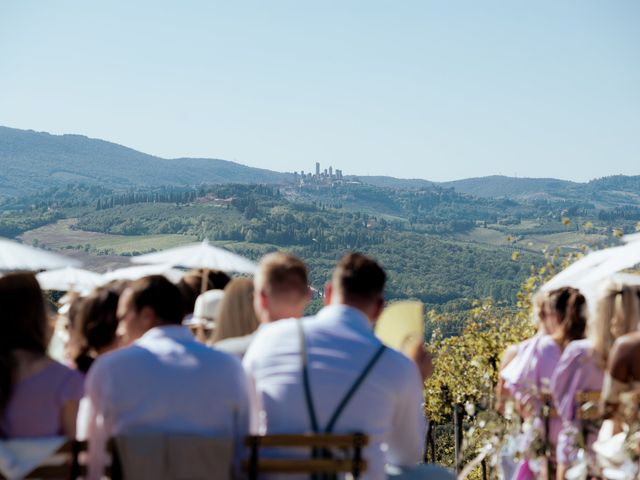 Rodin and Leone&apos;s Wedding in Siena, Italy 34