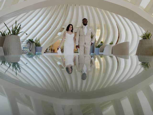 Randle and Caroline's Wedding in Cancun, Mexico 9