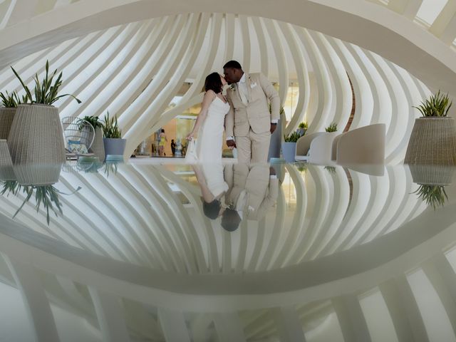Randle and Caroline's Wedding in Cancun, Mexico 10