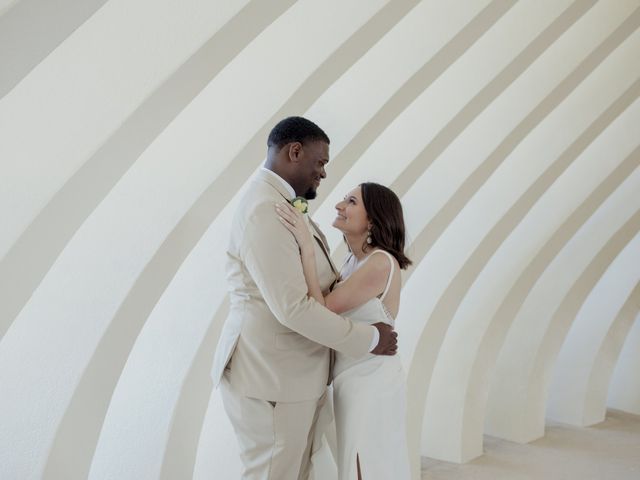 Randle and Caroline's Wedding in Cancun, Mexico 14