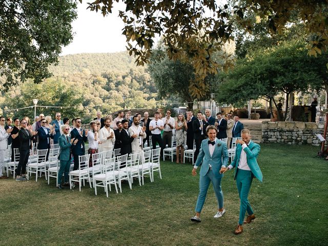 Justin and Kyle&apos;s Wedding in Tuscany, Italy 10