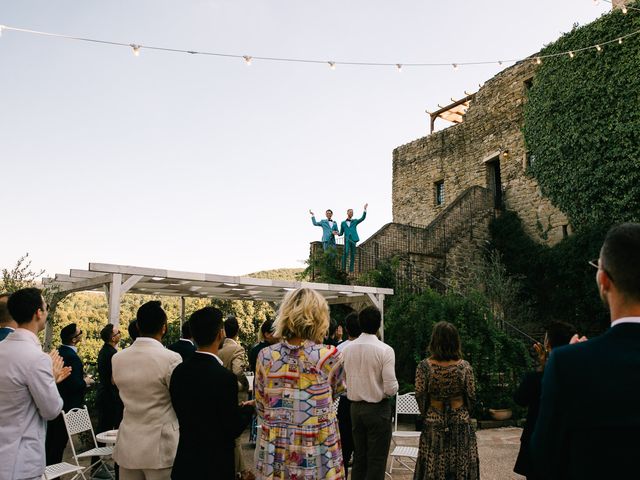 Justin and Kyle&apos;s Wedding in Tuscany, Italy 15