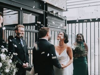 The wedding of David Fox and Vanessa Fox 1