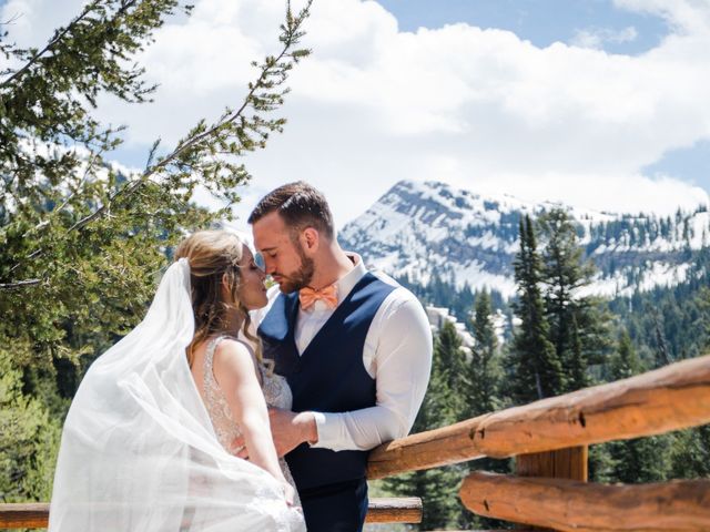 Alexis and Ben&apos;s Wedding in Jackson, Wyoming 33