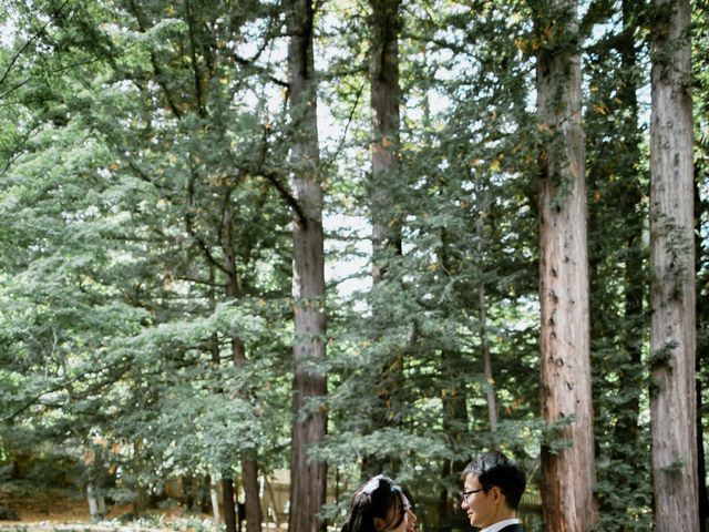 Peifeng Yin and Xiaowei Lin&apos;s Wedding in Portola Valley, California 12